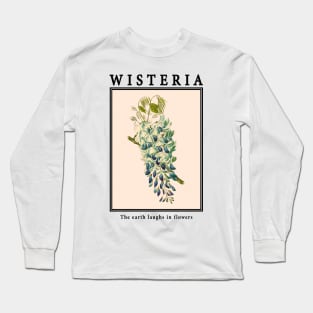 Flowers - Wisteria Long Sleeve T-Shirt